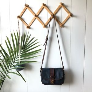 Vintage Leather Coach Bag